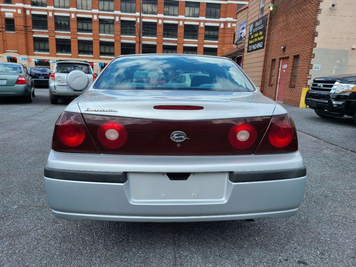 2000 SILVER CHEVROLET IMPALA SEDAN (2G1WF55K4Y9) with an 3.8L engine, Automatic transmission, located at 117 North Cameron Street, Harrisburg, PA, 17101, (717) 963-8962, 40.267021, -76.875351 - WE FINANCE!!! Good Credit/ Bad Credit/ No Credit - ALL Trade-Ins Welcomed!!! ***Guaranteed Credit Approval*** APPLY ONLINE or CALL us TODAY ;) Internet Prices and Marketplace Prices are SPECIAL discounted ***CASH DEALS*** Retail Prices are higher. Please call us to discuss your cash and finan - Photo#3