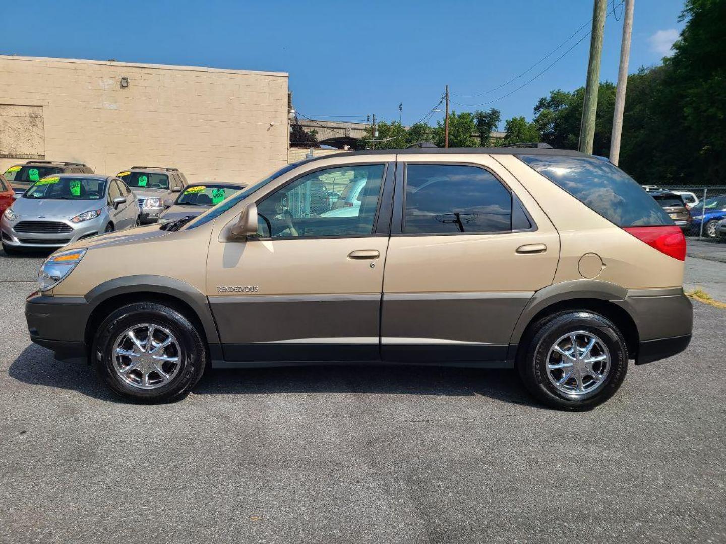 2002 TAN BUICK RENDEZVOUS CX (3G5DB03E32S) with an 3.4L engine, Automatic transmission, located at 117 North Cameron Street, Harrisburg, PA, 17101, (717) 963-8962, 40.267021, -76.875351 - WE FINANCE!!! Good Credit/ Bad Credit/ No Credit - ALL Trade-Ins Welcomed!!! ***Guaranteed Credit Approval*** APPLY ONLINE or CALL us TODAY ;) Internet Prices and Marketplace Prices are SPECIAL discounted ***CASH DEALS*** Retail Prices are higher. Please call us to discuss your cash and finan - Photo#1