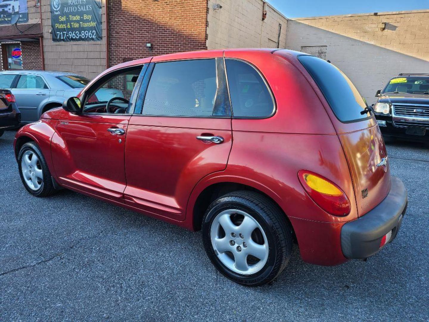 2002 RED CHRYSLER PT CRUISER TOURING (3C4FY58B52T) with an 2.4L engine, Automatic transmission, located at 117 North Cameron Street, Harrisburg, PA, 17101, (717) 963-8962, 40.267021, -76.875351 - WE FINANCE!!! Good Credit/ Bad Credit/ No Credit - ALL Trade-Ins Welcomed!!! ***Guaranteed Credit Approval*** APPLY ONLINE or CALL us TODAY ;) Internet Prices and Marketplace Prices are SPECIAL discounted ***CASH DEALS*** Retail Prices are higher. Please call us to discuss your cash and finan - Photo#2