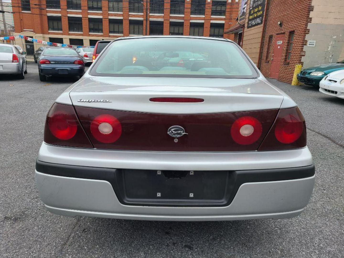 2003 SILVER CHEVROLET IMPALA SDN (2G1WF52E939) with an 3.4L engine, Automatic transmission, located at 117 North Cameron Street, Harrisburg, PA, 17101, (717) 963-8962, 40.267021, -76.875351 - WE FINANCE!!! Good Credit/ Bad Credit/ No Credit - ALL Trade-Ins Welcomed!!! ***Guaranteed Credit Approval*** APPLY ONLINE or CALL us TODAY ;) Internet Prices and Marketplace Prices are SPECIAL discounted ***CASH DEALS*** Retail Prices are higher. Please call us to discuss your cash and finan - Photo#3