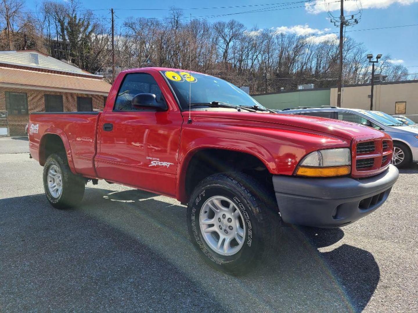 2003 RED DODGE DAKOTA SXT (1D7GG16X23S) with an 3.9L engine, Automatic transmission, located at 117 North Cameron Street, Harrisburg, PA, 17101, (717) 963-8962, 40.267021, -76.875351 - WE FINANCE!!! Good Credit/ Bad Credit/ No Credit - ALL Trade-Ins Welcomed!!! ***Guaranteed Credit Approval*** APPLY ONLINE or CALL us TODAY ;) Internet Prices and Marketplace Prices are SPECIAL discounted ***CASH DEALS*** Retail Prices are higher. Please call us to discuss your cash and finan - Photo#6