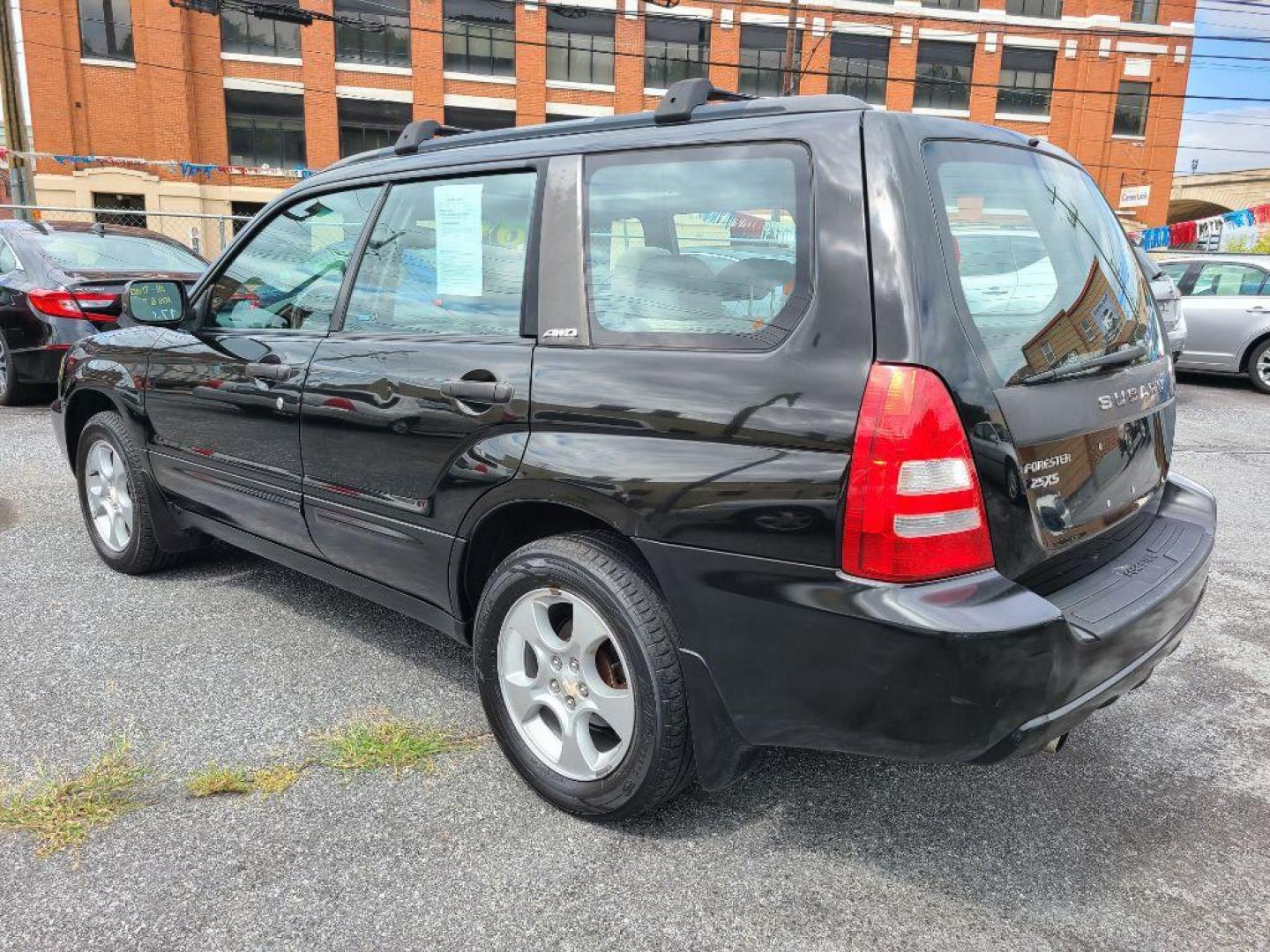 2004 BLACK SUBARU FORESTER 2.5XS (JF1SG65664H) with an 2.5L engine, Automatic transmission, located at 117 North Cameron Street, Harrisburg, PA, 17101, (717) 963-8962, 40.267021, -76.875351 - WE FINANCE!!! Good Credit/ Bad Credit/ No Credit - ALL Trade-Ins Welcomed!!! ***Guaranteed Credit Approval*** APPLY ONLINE or CALL us TODAY ;) Internet Prices and Marketplace Prices are SPECIAL discounted ***CASH DEALS*** Retail Prices are higher. Please call us to discuss your cash and finan - Photo#2