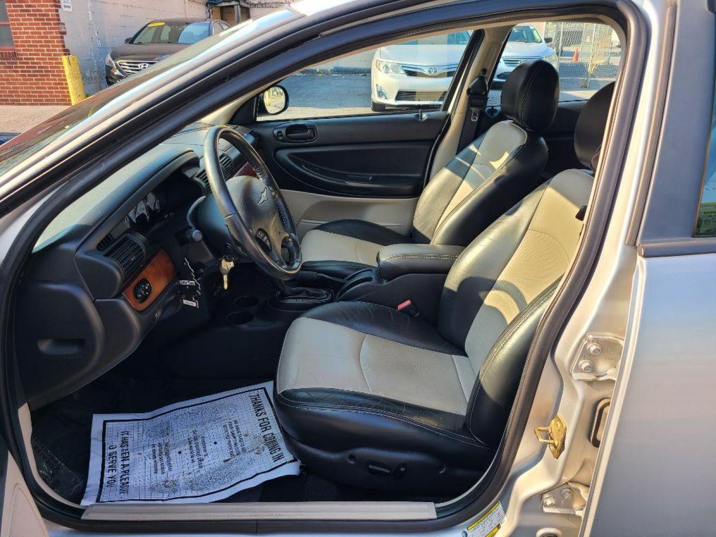 2005 SILVER CHRYSLER SEBRING SPECIAL (1C3EL36R95N) with an 2.7L engine, Automatic transmission, located at 117 North Cameron Street, Harrisburg, PA, 17101, (717) 963-8962, 40.267021, -76.875351 - WE FINANCE!!! Good Credit/ Bad Credit/ No Credit - ALL Trade-Ins Welcomed!!! ***Guaranteed Credit Approval*** APPLY ONLINE or CALL us TODAY ;) Internet Prices and Marketplace Prices are SPECIAL discounted ***CASH DEALS*** Retail Prices are higher. Please call us to discuss your cash and finan - Photo#13