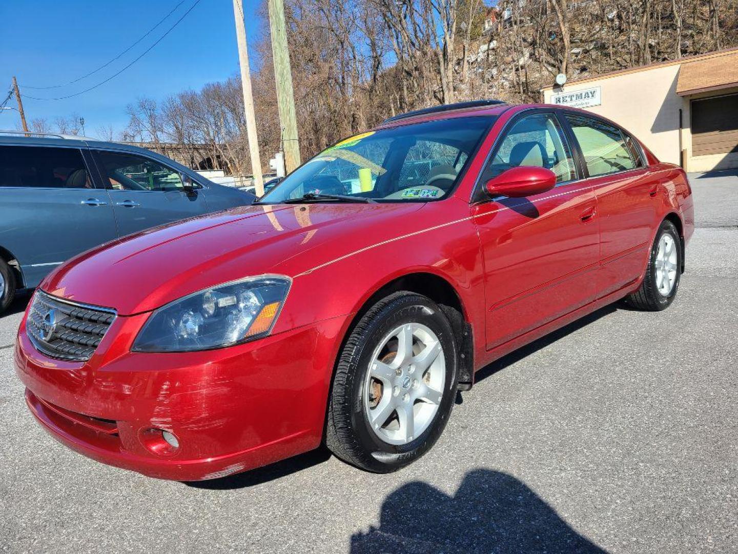 2005 RED NISSAN ALTIMA S (1N4AL11D45C) with an 2.5L engine, Automatic transmission, located at 7981 Paxton Street, Harrisburg, PA, 17111, (717) 561-2926, 40.261490, -76.749229 - WE FINANCE!!! Good Credit/ Bad Credit/ No Credit - ALL Trade-Ins Welcomed!!! ***Guaranteed Credit Approval*** APPLY ONLINE or CALL us TODAY ;) Internet Prices and Marketplace Prices are SPECIAL discounted ***CASH DEALS*** Retail Prices are higher. Please call us to discuss your cash and finan - Photo#0