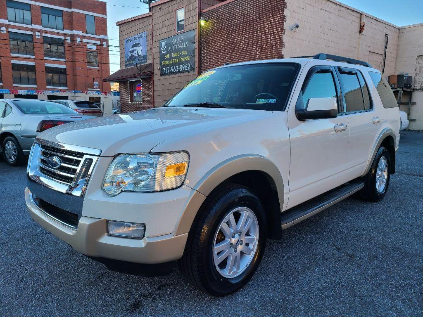 2010 WHITE FORD EXPLORER EDDIE BAUER (1FMEU7EE1AU) with an 4.0L engine, Automatic transmission, located at 117 North Cameron Street, Harrisburg, PA, 17101, (717) 963-8962, 40.267021, -76.875351 - WE FINANCE!!! Good Credit/ Bad Credit/ No Credit - ALL Trade-Ins Welcomed!!! ***Guaranteed Credit Approval*** APPLY ONLINE or CALL us TODAY ;) Internet Prices and Marketplace Prices are SPECIAL discounted ***CASH DEALS*** Retail Prices are higher. Please call us to discuss your cash and finan - Photo#0