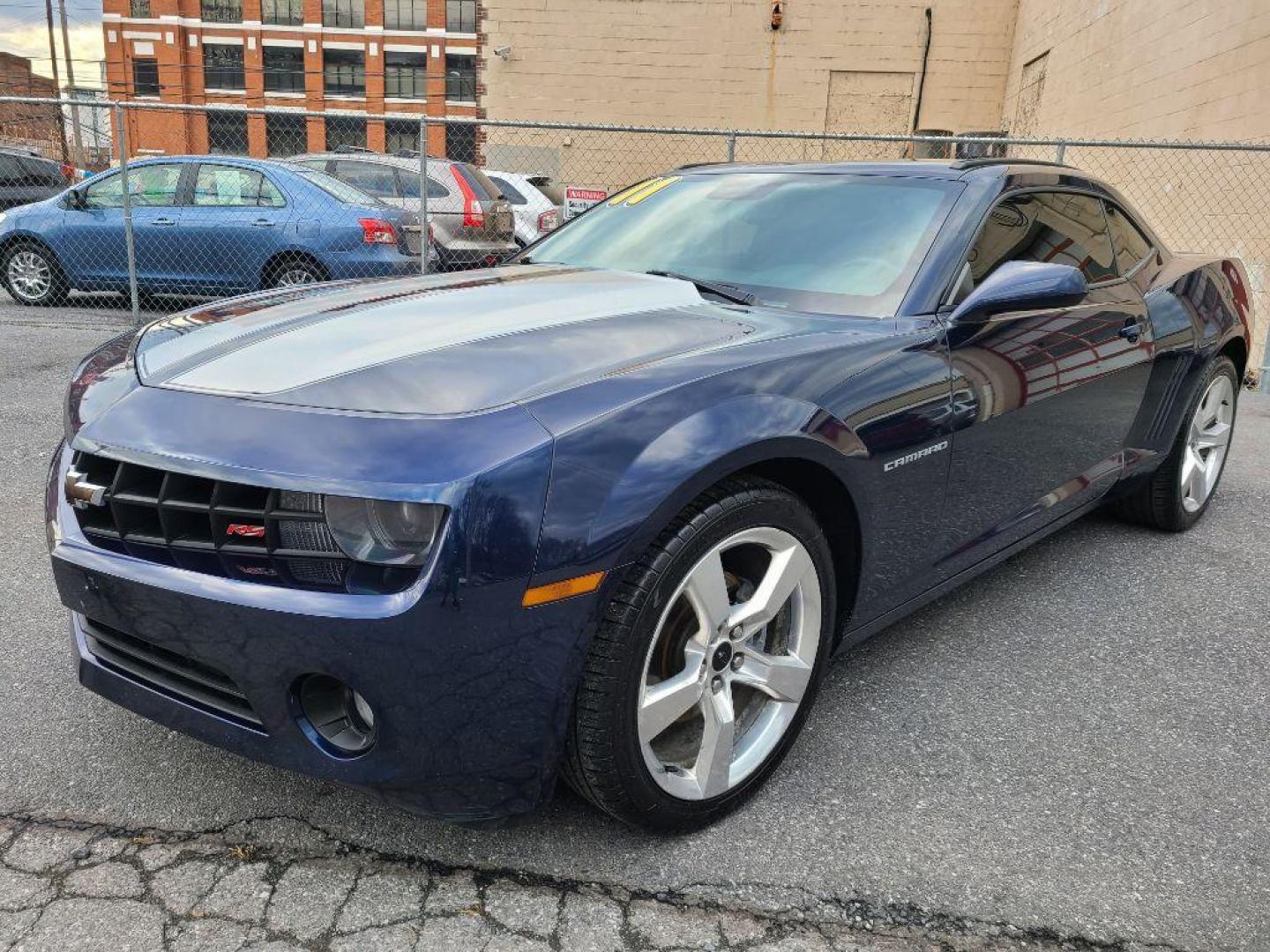 2011 BLUE CHEVROLET CAMARO RS (2G1FF1ED4B9) with an 3.6L engine, 6-Speed Manual transmission, located at 117 North Cameron Street, Harrisburg, PA, 17101, (717) 963-8962, 40.267021, -76.875351 - WE FINANCE!!! Good Credit/ Bad Credit/ No Credit - ALL Trade-Ins Welcomed!!! ***Guaranteed Credit Approval*** APPLY ONLINE or CALL us TODAY ;) Internet Prices and Marketplace Prices are SPECIAL discounted ***CASH DEALS*** Retail Prices are higher. Please call us to discuss your cash and finan - Photo#0