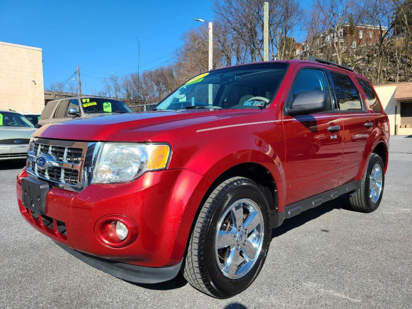 2012 RED FORD ESCAPE XLT (1FMCU0D74CK) with an 2.5L engine, Automatic transmission, located at 7981 Paxton Street, Harrisburg, PA, 17111, (717) 561-2926, 40.261490, -76.749229 - Photo#0