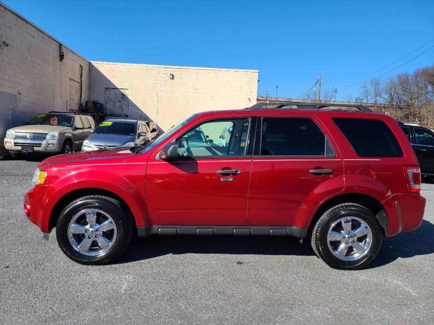 2012 RED FORD ESCAPE XLT (1FMCU0D74CK) with an 2.5L engine, Automatic transmission, located at 7981 Paxton Street, Harrisburg, PA, 17111, (717) 561-2926, 40.261490, -76.749229 - Photo#1