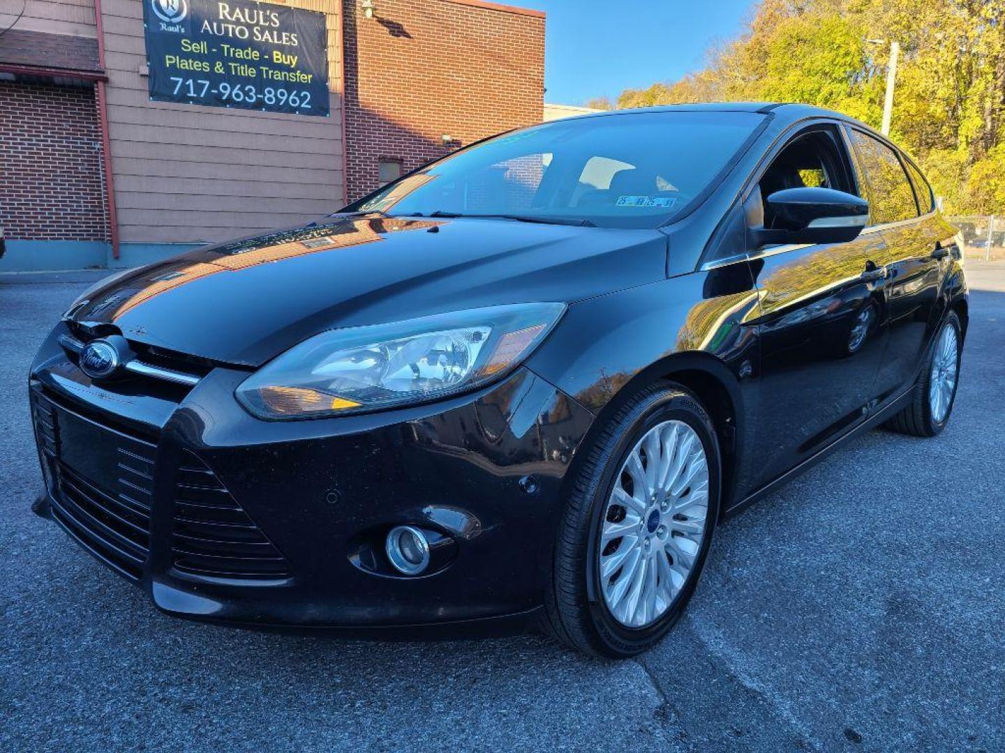 2012 BLACK FORD FOCUS TITANIUM (1FAHP3N27CL) with an 2.0L engine, Automatic transmission, located at 117 North Cameron Street, Harrisburg, PA, 17101, (717) 963-8962, 40.267021, -76.875351 - WE FINANCE!!! Good Credit/ Bad Credit/ No Credit - ALL Trade-Ins Welcomed!!! ***Guaranteed Credit Approval*** APPLY ONLINE or CALL us TODAY ;) Internet Prices and Marketplace Prices are SPECIAL discounted ***CASH DEALS*** Retail Prices are higher. Please call us to discuss your cash and finan - Photo#0