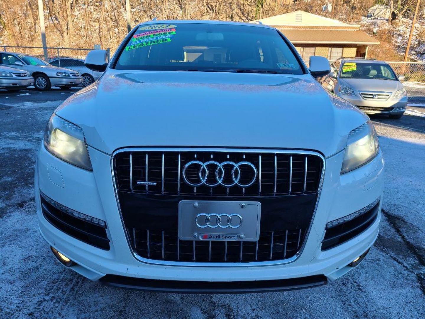 2013 WHITE AUDI Q7 PREMIUM PLUS (WA1LGAFE1DD) with an 3.0L engine, Automatic transmission, located at 117 North Cameron Street, Harrisburg, PA, 17101, (717) 963-8962, 40.267021, -76.875351 - WE FINANCE!!! Good Credit/ Bad Credit/ No Credit - ALL Trade-Ins Welcomed!!! ***Guaranteed Credit Approval*** APPLY ONLINE or CALL us TODAY ;) Internet Prices and Marketplace Prices are SPECIAL discounted ***CASH DEALS*** Retail Prices are higher. Please call us to discuss your cash and finan - Photo#7