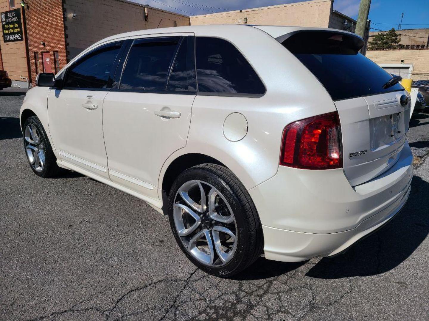 2013 WHITE FORD EDGE SPORT (2FMDK4AK5DB) with an 3.7L engine, Automatic transmission, located at 117 North Cameron Street, Harrisburg, PA, 17101, (717) 963-8962, 40.267021, -76.875351 - WE FINANCE!!! Good Credit/ Bad Credit/ No Credit - ALL Trade-Ins Welcomed!!! ***Guaranteed Credit Approval*** APPLY ONLINE or CALL us TODAY ;) Internet Prices and Marketplace Prices are SPECIAL discounted ***CASH DEALS*** Retail Prices are higher. Please call us to discuss your cash and finan - Photo#2