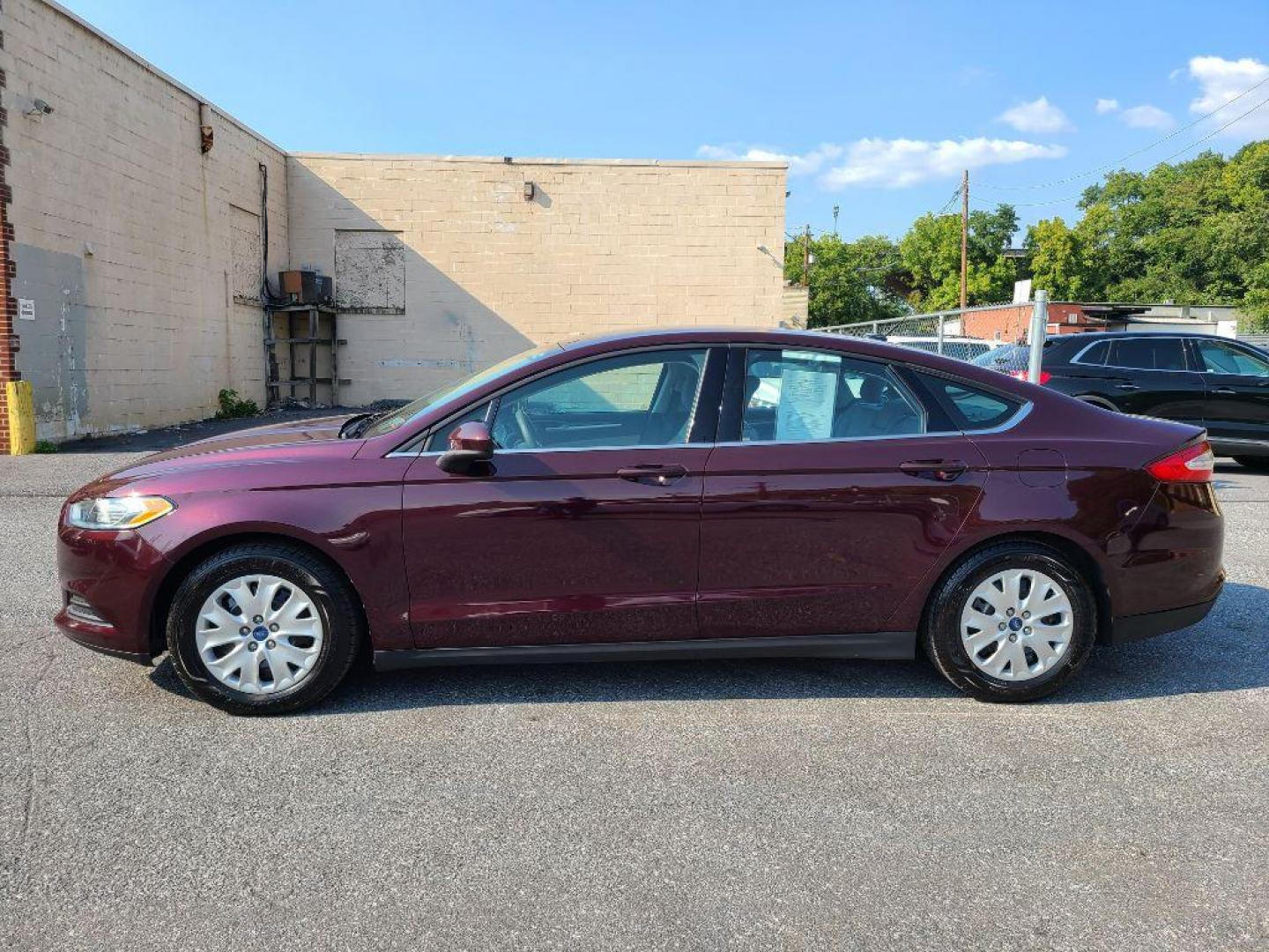 2013 MAROON FORD FUSION S (3FA6P0G76DR) with an 2.5L engine, Automatic transmission, located at 117 North Cameron Street, Harrisburg, PA, 17101, (717) 963-8962, 40.267021, -76.875351 - Photo#1