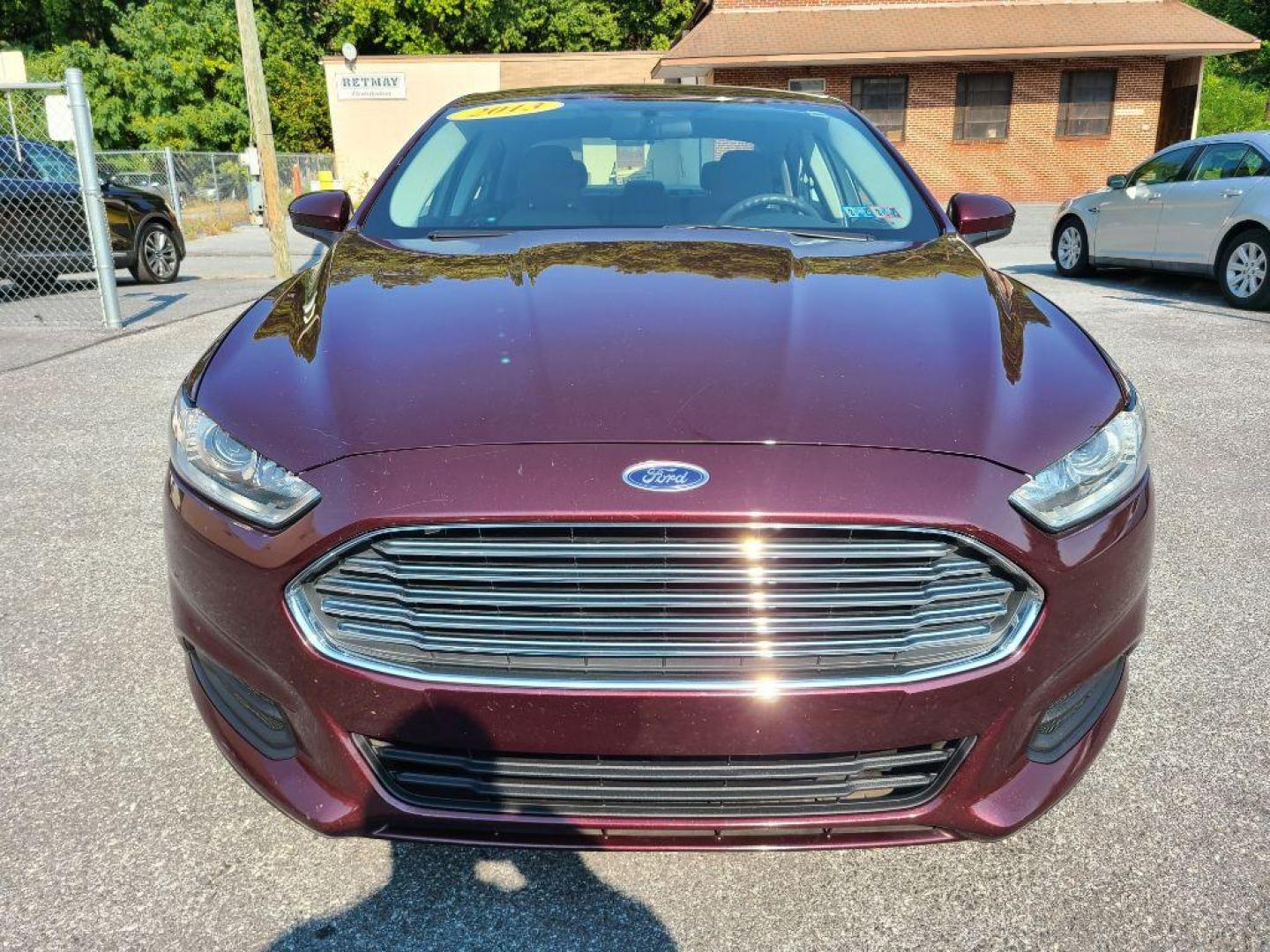 2013 MAROON FORD FUSION S (3FA6P0G76DR) with an 2.5L engine, Automatic transmission, located at 117 North Cameron Street, Harrisburg, PA, 17101, (717) 963-8962, 40.267021, -76.875351 - Photo#7