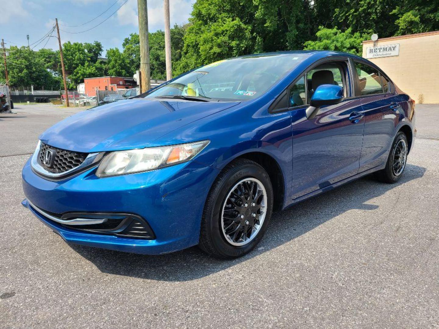 2013 BLUE HONDA CIVIC LX (19XFB2F5XDE) with an 1.8L engine, Automatic transmission, located at 7981 Paxton Street, Harrisburg, PA, 17111, (717) 561-2926, 40.261490, -76.749229 - WE FINANCE!!! Good Credit/ Bad Credit/ No Credit - ALL Trade-Ins Welcomed!!! ***Guaranteed Credit Approval*** APPLY ONLINE or CALL us TODAY ;) Internet Prices and Marketplace Prices are SPECIAL discounted ***CASH DEALS*** Retail Prices are higher. Please call us to discuss your cash and finan - Photo#0