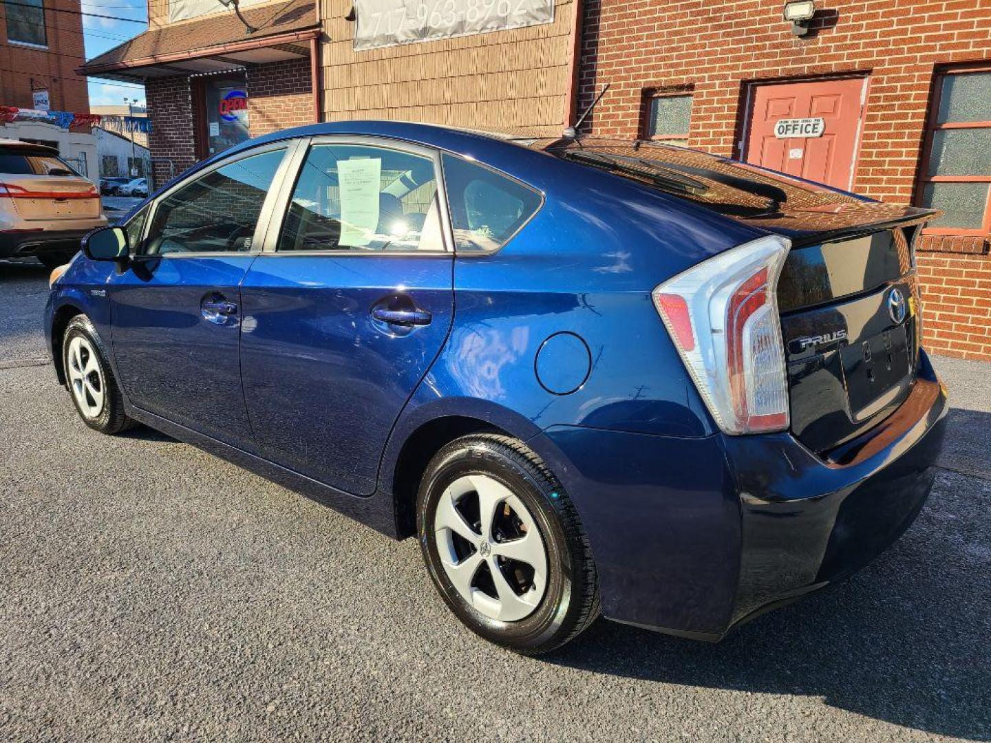 2013 BLUE TOYOTA PRIUS TWO HATCHBACK (JTDKN3DU2D1) with an 1.8L engine, Continuously Variable transmission, located at 7981 Paxton Street, Harrisburg, PA, 17111, (717) 561-2926, 40.261490, -76.749229 - WE FINANCE!!! Good Credit/ Bad Credit/ No Credit - ALL Trade-Ins Welcomed!!! ***Guaranteed Credit Approval*** APPLY ONLINE or CALL us TODAY ;) Internet Prices and Marketplace Prices are SPECIAL discounted ***CASH DEALS*** Retail Prices are higher. Please call us to discuss your cash and finan - Photo#2