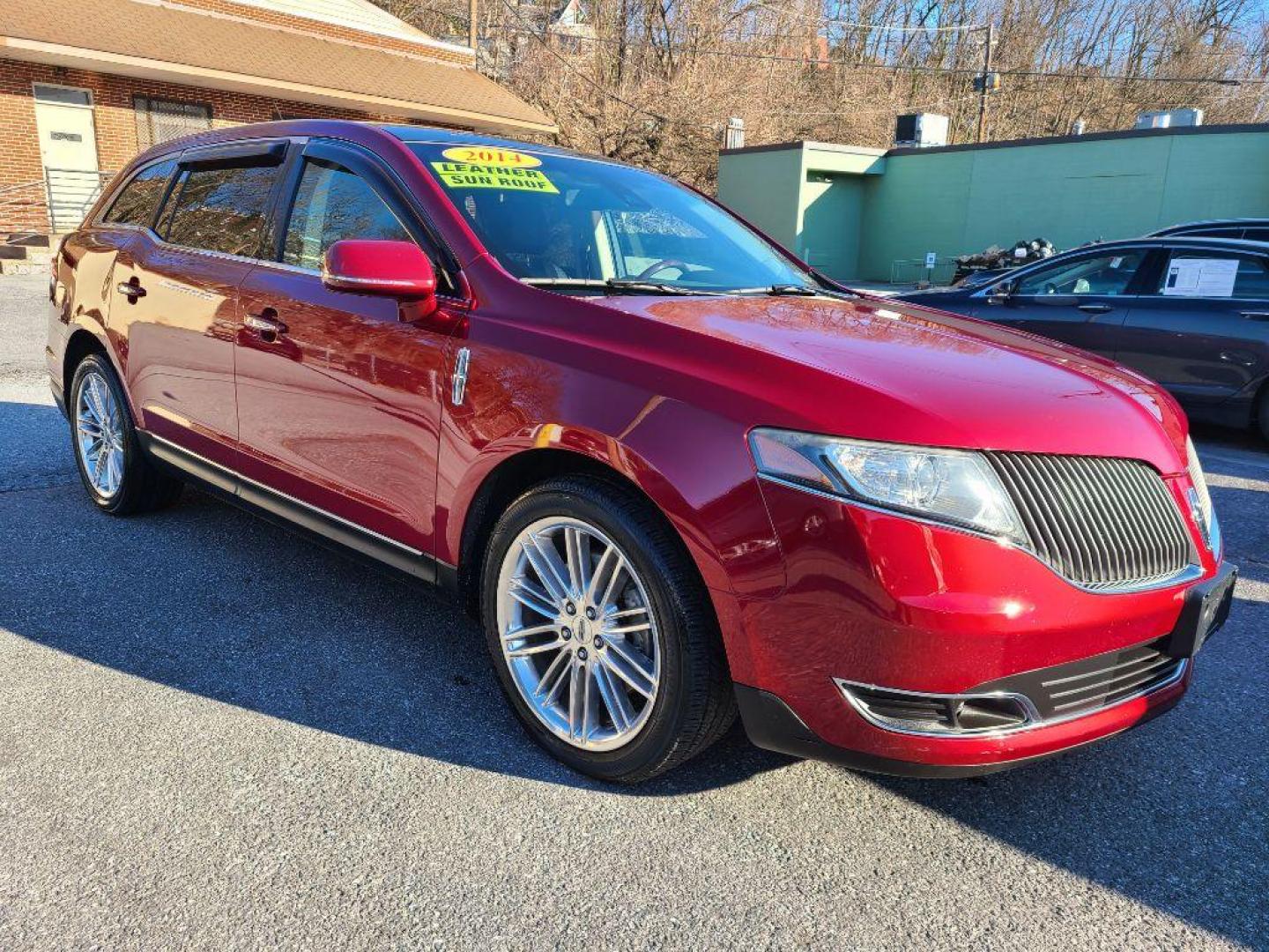 2014 RED LINCOLN MKT TILITY SUV AWD (2LMHJ5AT4EB) with an 3.5L engine, Automatic transmission, located at 7981 Paxton Street, Harrisburg, PA, 17111, (717) 561-2926, 40.261490, -76.749229 - WE FINANCE!!! Good Credit/ Bad Credit/ No Credit - ALL Trade-Ins Welcomed!!! ***Guaranteed Credit Approval*** APPLY ONLINE or CALL us TODAY ;) Internet Prices and Marketplace Prices are SPECIAL discounted ***CASH DEALS*** Retail Prices are higher. Please call us to discuss your cash and finan - Photo#6