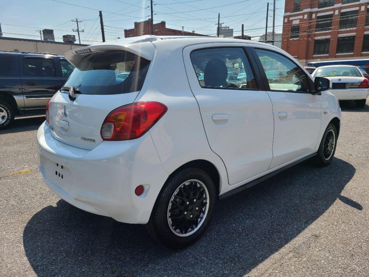 2014 WHITE MITSUBISHI MIRAGE DE (ML32A3HJXEH) with an 1.2L engine, Continuously Variable transmission, located at 117 North Cameron Street, Harrisburg, PA, 17101, (717) 963-8962, 40.267021, -76.875351 - WE FINANCE!!! Good Credit/ Bad Credit/ No Credit - ALL Trade-Ins Welcomed!!! ***Guaranteed Credit Approval*** APPLY ONLINE or CALL us TODAY ;) Internet Prices and Marketplace Prices are SPECIAL discounted ***CASH DEALS*** Retail Prices are higher. Please call us to discuss your cash and finan - Photo#4