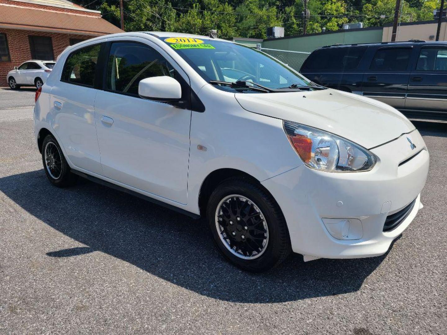 2014 WHITE MITSUBISHI MIRAGE DE (ML32A3HJXEH) with an 1.2L engine, Continuously Variable transmission, located at 117 North Cameron Street, Harrisburg, PA, 17101, (717) 963-8962, 40.267021, -76.875351 - WE FINANCE!!! Good Credit/ Bad Credit/ No Credit - ALL Trade-Ins Welcomed!!! ***Guaranteed Credit Approval*** APPLY ONLINE or CALL us TODAY ;) Internet Prices and Marketplace Prices are SPECIAL discounted ***CASH DEALS*** Retail Prices are higher. Please call us to discuss your cash and finan - Photo#6