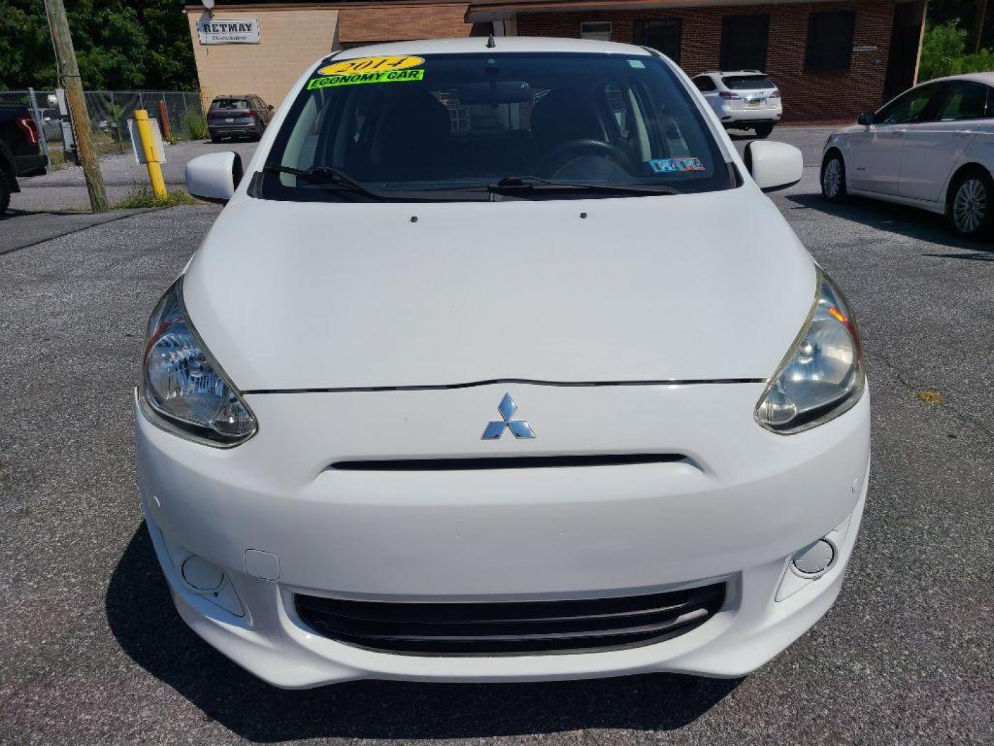 2014 WHITE MITSUBISHI MIRAGE DE (ML32A3HJXEH) with an 1.2L engine, Continuously Variable transmission, located at 117 North Cameron Street, Harrisburg, PA, 17101, (717) 963-8962, 40.267021, -76.875351 - WE FINANCE!!! Good Credit/ Bad Credit/ No Credit - ALL Trade-Ins Welcomed!!! ***Guaranteed Credit Approval*** APPLY ONLINE or CALL us TODAY ;) Internet Prices and Marketplace Prices are SPECIAL discounted ***CASH DEALS*** Retail Prices are higher. Please call us to discuss your cash and finan - Photo#7