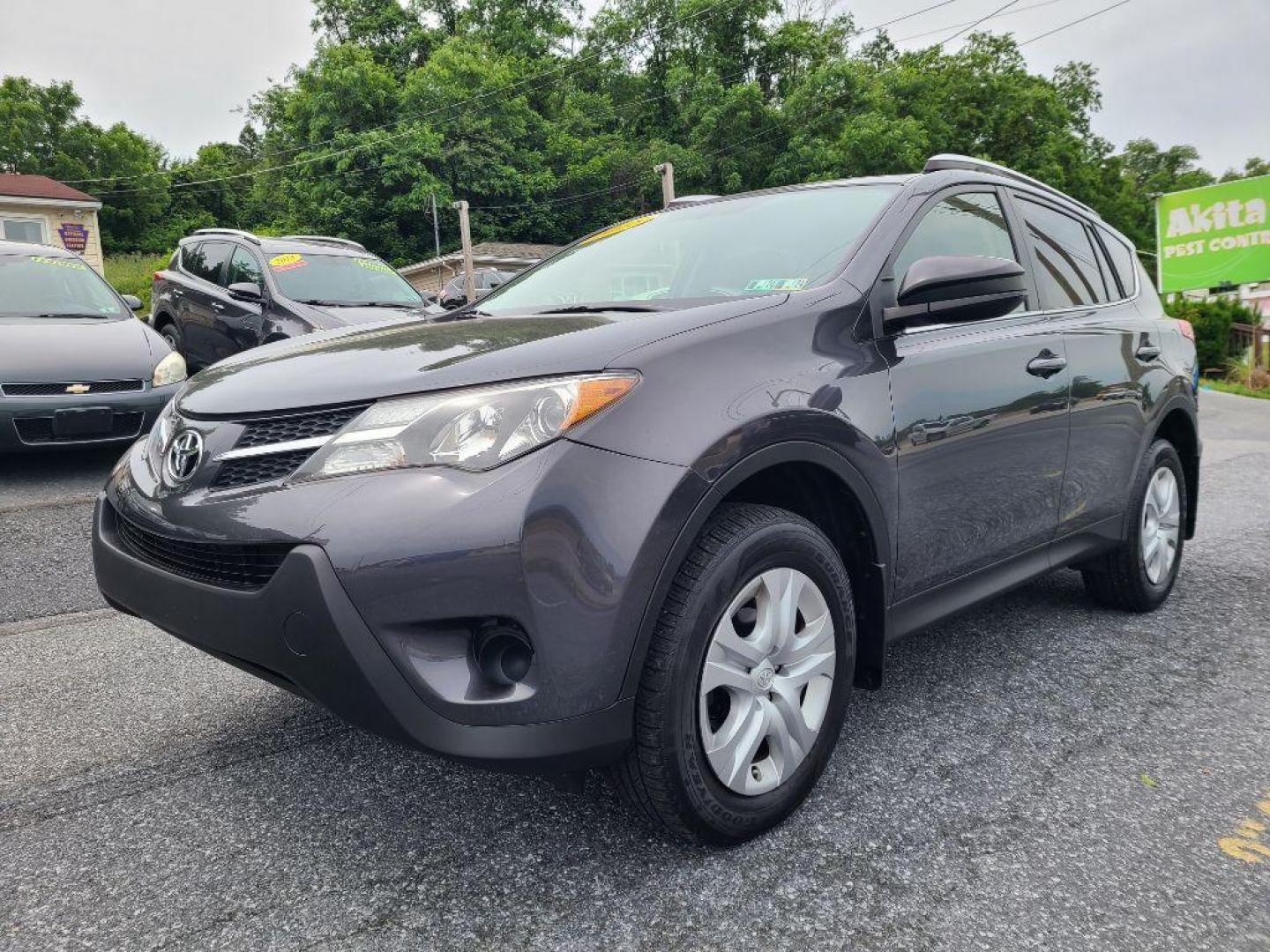 2015 GRAY TOYOTA RAV4 LE (JTMBFREV8FJ) with an 2.5L engine, Automatic transmission, located at 7981 Paxton Street, Harrisburg, PA, 17111, (717) 561-2926, 40.261490, -76.749229 - WE FINANCE!!! Good Credit/ Bad Credit/ No Credit - ALL Trade-Ins Welcomed!!! ***Guaranteed Credit Approval*** APPLY ONLINE or CALL us TODAY ;) Internet Prices and Marketplace Prices are SPECIAL discounted ***CASH DEALS*** Retail Prices are higher. Please call us to discuss your cash and finan - Photo#0