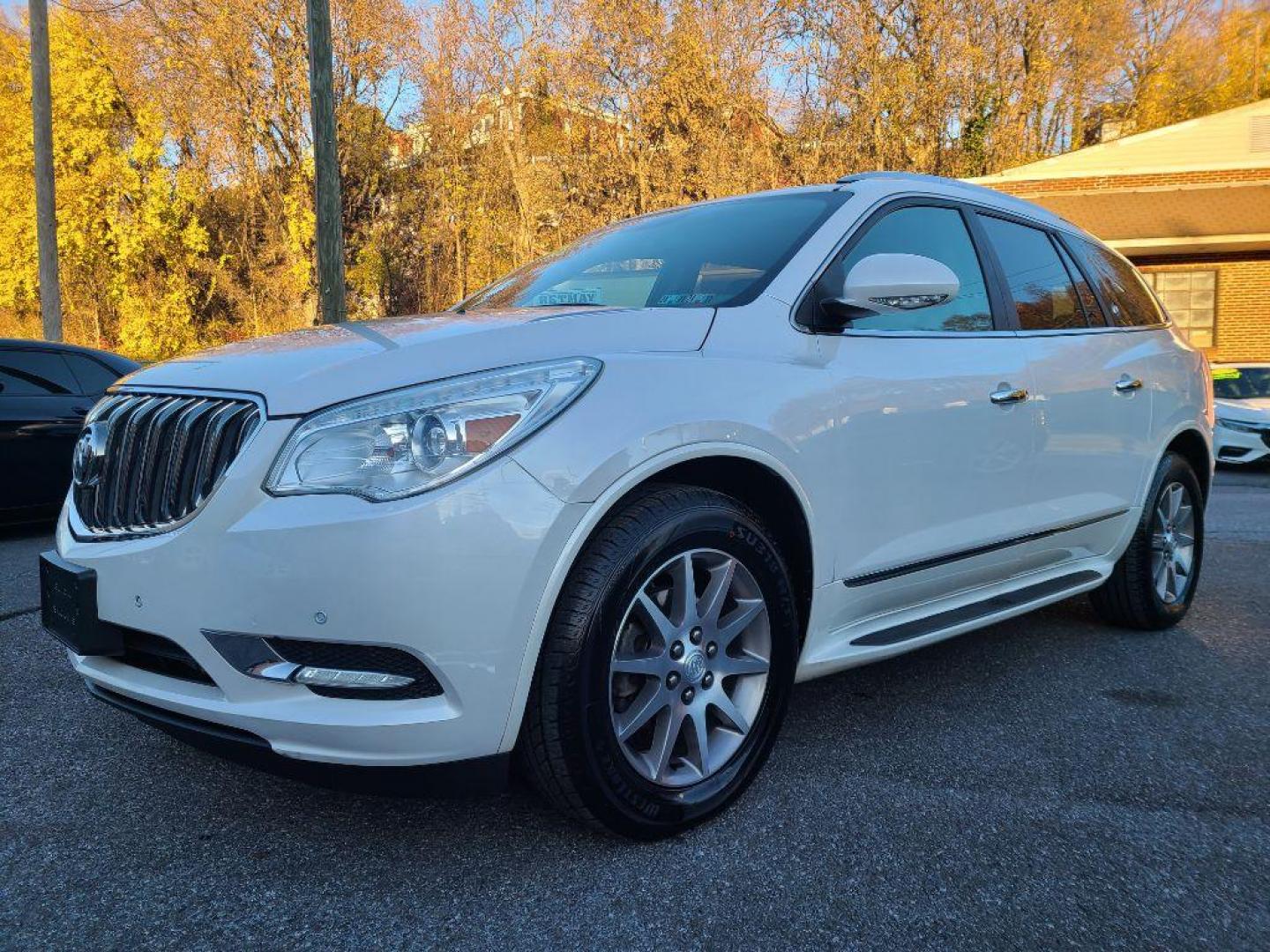 2016 WHITE BUICK ENCLAVE SUV UTILITY AWD (5GAKVBKD7GJ) with an 3.6L engine, Automatic transmission, located at 7981 Paxton Street, Harrisburg, PA, 17111, (717) 561-2926, 40.261490, -76.749229 - WE FINANCE!!! Good Credit/ Bad Credit/ No Credit - ALL Trade-Ins Welcomed!!! ***Guaranteed Credit Approval*** APPLY ONLINE or CALL us TODAY ;) Internet Prices and Marketplace Prices are SPECIAL discounted ***CASH DEALS*** Retail Prices are higher. Please call us to discuss your cash and finan - Photo#0