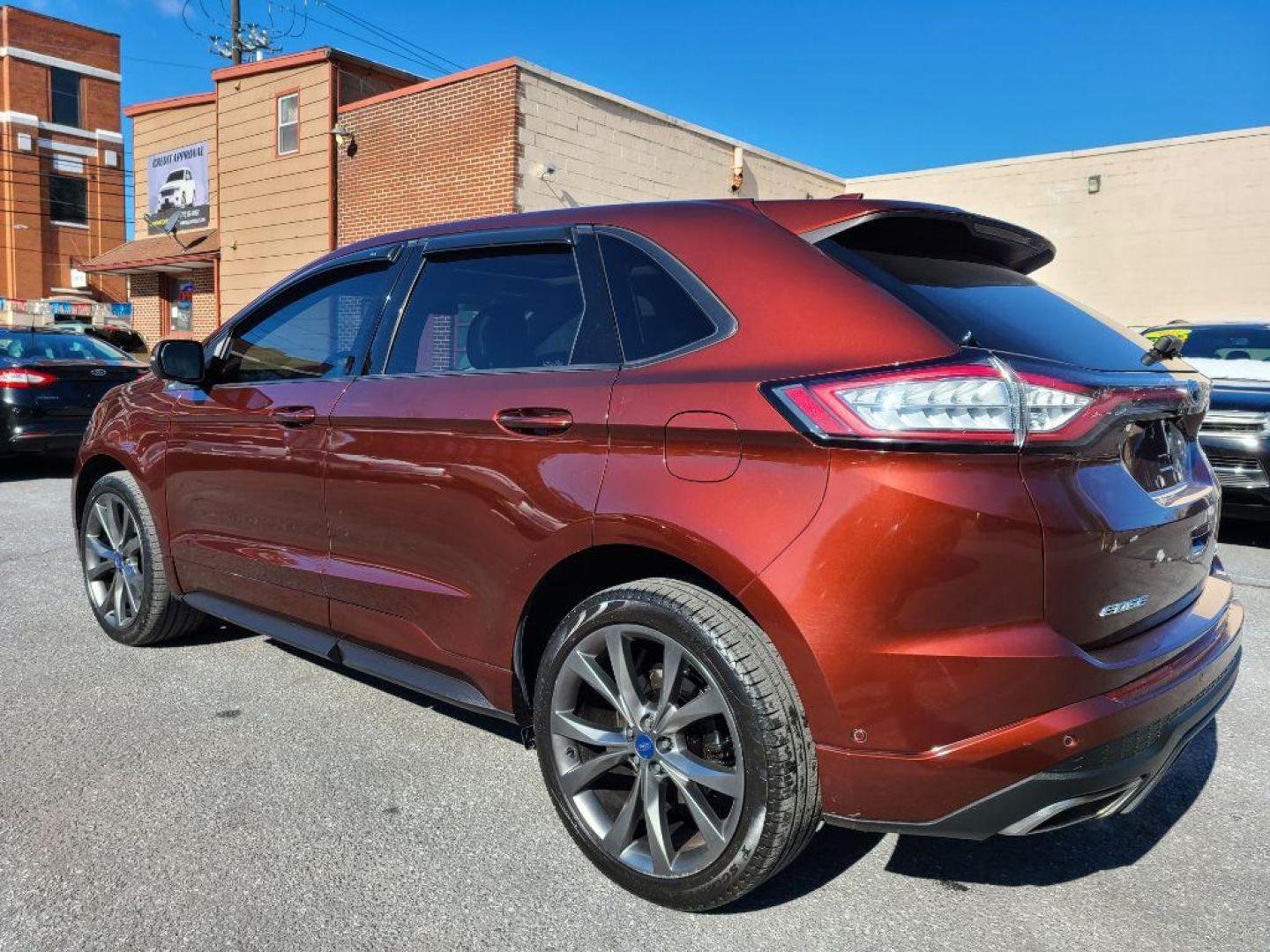 2016 BURGUN FORD EDGE SPORT (2FMPK4AP2GB) with an 2.7L engine, Automatic transmission, located at 7981 Paxton Street, Harrisburg, PA, 17111, (717) 561-2926, 40.261490, -76.749229 - WE FINANCE!!! Good Credit/ Bad Credit/ No Credit - ALL Trade-Ins Welcomed!!! ***Guaranteed Credit Approval*** APPLY ONLINE or CALL us TODAY ;) Internet Prices and Marketplace Prices are SPECIAL discounted ***CASH DEALS*** Retail Prices are higher. Please call us to discuss your cash and finan - Photo#2