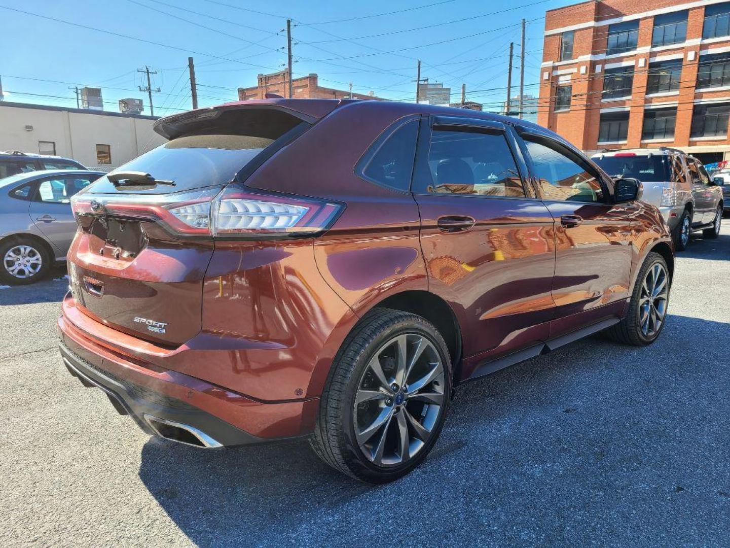 2016 BURGUN FORD EDGE SPORT (2FMPK4AP2GB) with an 2.7L engine, Automatic transmission, located at 7981 Paxton Street, Harrisburg, PA, 17111, (717) 561-2926, 40.261490, -76.749229 - WE FINANCE!!! Good Credit/ Bad Credit/ No Credit - ALL Trade-Ins Welcomed!!! ***Guaranteed Credit Approval*** APPLY ONLINE or CALL us TODAY ;) Internet Prices and Marketplace Prices are SPECIAL discounted ***CASH DEALS*** Retail Prices are higher. Please call us to discuss your cash and finan - Photo#4