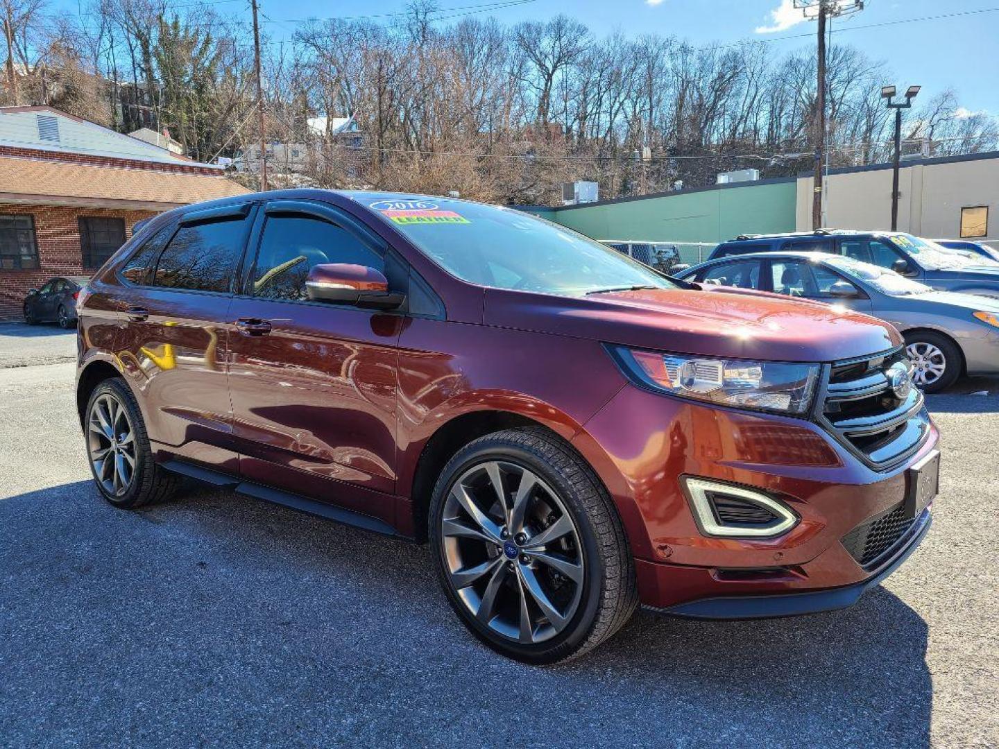 2016 BURGUN FORD EDGE SPORT (2FMPK4AP2GB) with an 2.7L engine, Automatic transmission, located at 7981 Paxton Street, Harrisburg, PA, 17111, (717) 561-2926, 40.261490, -76.749229 - WE FINANCE!!! Good Credit/ Bad Credit/ No Credit - ALL Trade-Ins Welcomed!!! ***Guaranteed Credit Approval*** APPLY ONLINE or CALL us TODAY ;) Internet Prices and Marketplace Prices are SPECIAL discounted ***CASH DEALS*** Retail Prices are higher. Please call us to discuss your cash and finan - Photo#6