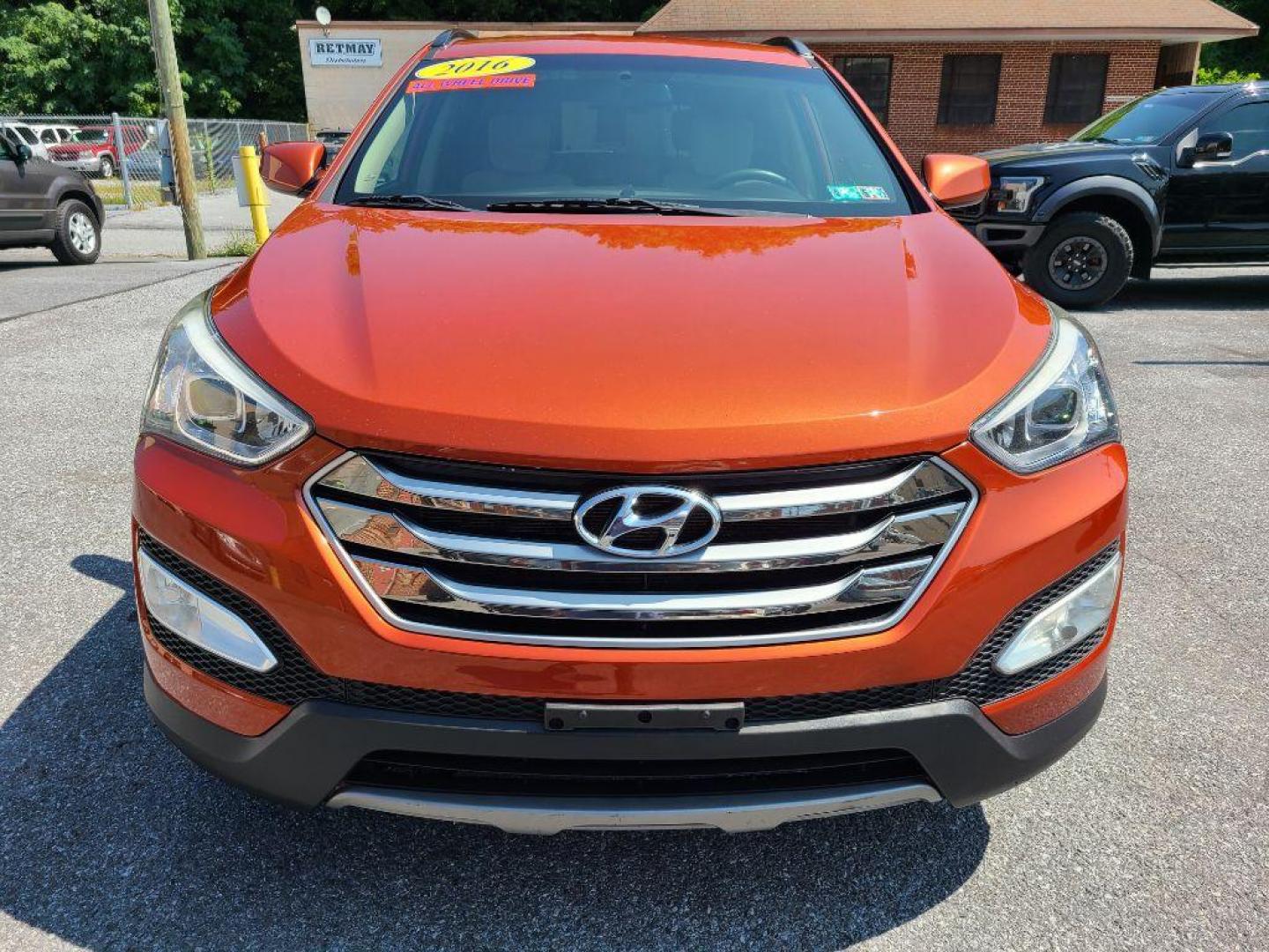 2016 ORANGE HYUNDAI SANTA FE SPORT AWD (5XYZUDLB3GG) with an 2.4L engine, Automatic transmission, located at 7981 Paxton Street, Harrisburg, PA, 17111, (717) 561-2926, 40.261490, -76.749229 - WE FINANCE!!! Good Credit/ Bad Credit/ No Credit - ALL Trade-Ins Welcomed!!! ***Guaranteed Credit Approval*** APPLY ONLINE or CALL us TODAY ;) Internet Prices and Marketplace Prices are SPECIAL discounted ***CASH DEALS*** Retail Prices are higher. Please call us to discuss your cash and finan - Photo#7