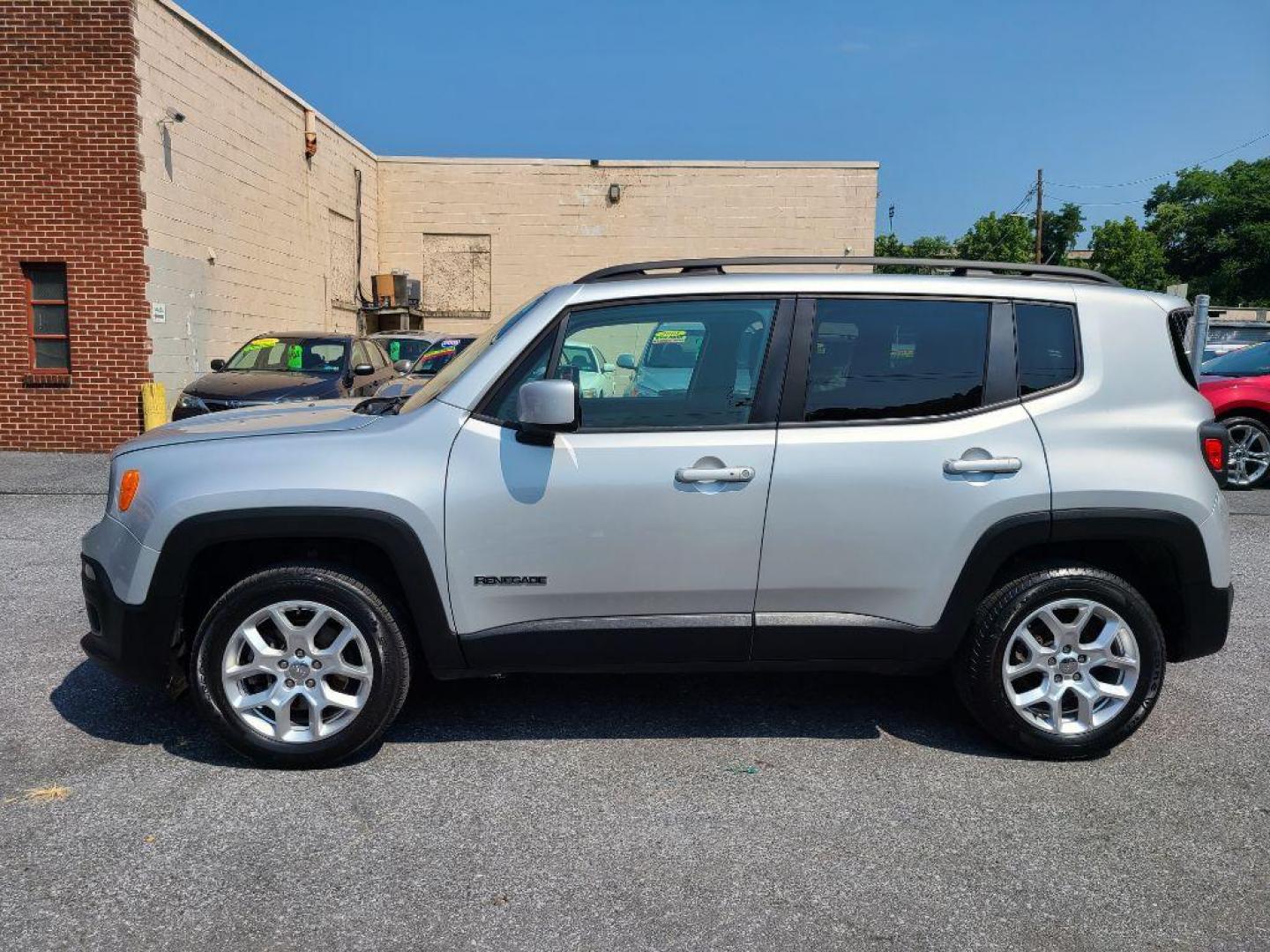 2016 SILVER JEEP RENEGADE LATITUDE (ZACCJBBT3GP) with an 2.4L engine, Automatic transmission, located at 7981 Paxton Street, Harrisburg, PA, 17111, (717) 561-2926, 40.261490, -76.749229 - Photo#1