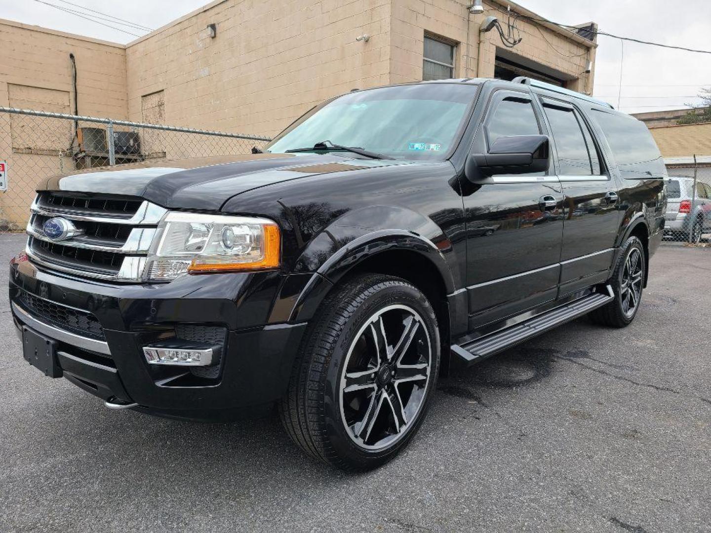 2017 BLACK FORD EXPEDITION EL LIMITED (1FMJK2AT0HE) with an 3.5L engine, Automatic transmission, located at 7981 Paxton Street, Harrisburg, PA, 17111, (717) 561-2926, 40.261490, -76.749229 - WE FINANCE!!! Good Credit/ Bad Credit/ No Credit - ALL Trade-Ins Welcomed!!! ***Guaranteed Credit Approval*** APPLY ONLINE or CALL us TODAY ;) Internet Prices and Marketplace Prices are SPECIAL discounted ***CASH DEALS*** Retail Prices are higher. Please call us to discuss your cash and finan - Photo#0