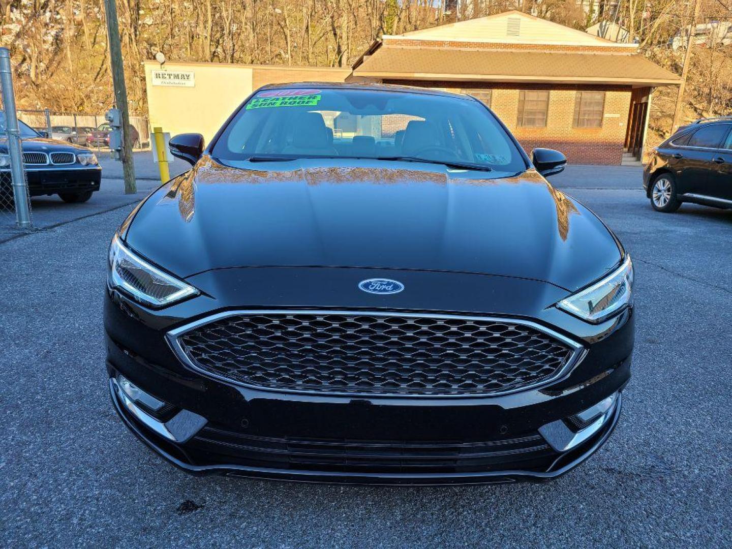 2017 BLACK FORD FUSION PLATINUM (3FA6P0D98HR) with an 2.0L engine, Automatic transmission, located at 7981 Paxton Street, Harrisburg, PA, 17111, (717) 561-2926, 40.261490, -76.749229 - WE FINANCE!!! Good Credit/ Bad Credit/ No Credit - ALL Trade-Ins Welcomed!!! ***Guaranteed Credit Approval*** APPLY ONLINE or CALL us TODAY ;) Internet Prices and Marketplace Prices are SPECIAL discounted ***CASH DEALS*** Retail Prices are higher. Please call us to discuss your cash and finan - Photo#7