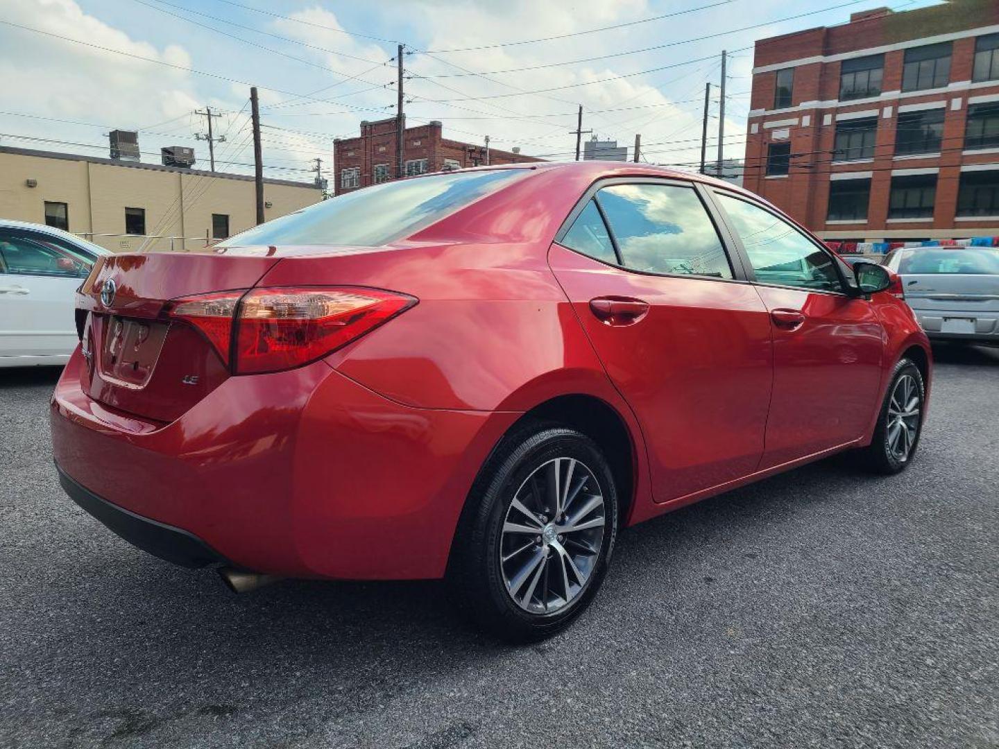 2017 RED TOYOTA COROLLA LE (2T1BURHE4HC) with an 1.8L engine, Continuously Variable transmission, located at 7981 Paxton Street, Harrisburg, PA, 17111, (717) 561-2926, 40.261490, -76.749229 - WE FINANCE!!! Good Credit/ Bad Credit/ No Credit - ALL Trade-Ins Welcomed!!! ***Guaranteed Credit Approval*** APPLY ONLINE or CALL us TODAY ;) Internet Prices and Marketplace Prices are SPECIAL discounted ***CASH DEALS*** Retail Prices are higher. Please call us to discuss your cash and finan - Photo#4