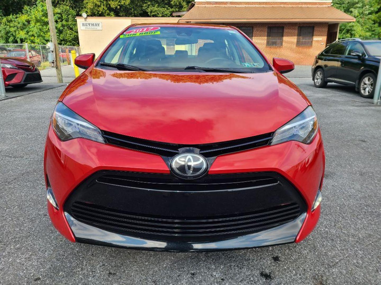 2017 RED TOYOTA COROLLA LE (2T1BURHE4HC) with an 1.8L engine, Continuously Variable transmission, located at 7981 Paxton Street, Harrisburg, PA, 17111, (717) 561-2926, 40.261490, -76.749229 - WE FINANCE!!! Good Credit/ Bad Credit/ No Credit - ALL Trade-Ins Welcomed!!! ***Guaranteed Credit Approval*** APPLY ONLINE or CALL us TODAY ;) Internet Prices and Marketplace Prices are SPECIAL discounted ***CASH DEALS*** Retail Prices are higher. Please call us to discuss your cash and finan - Photo#7