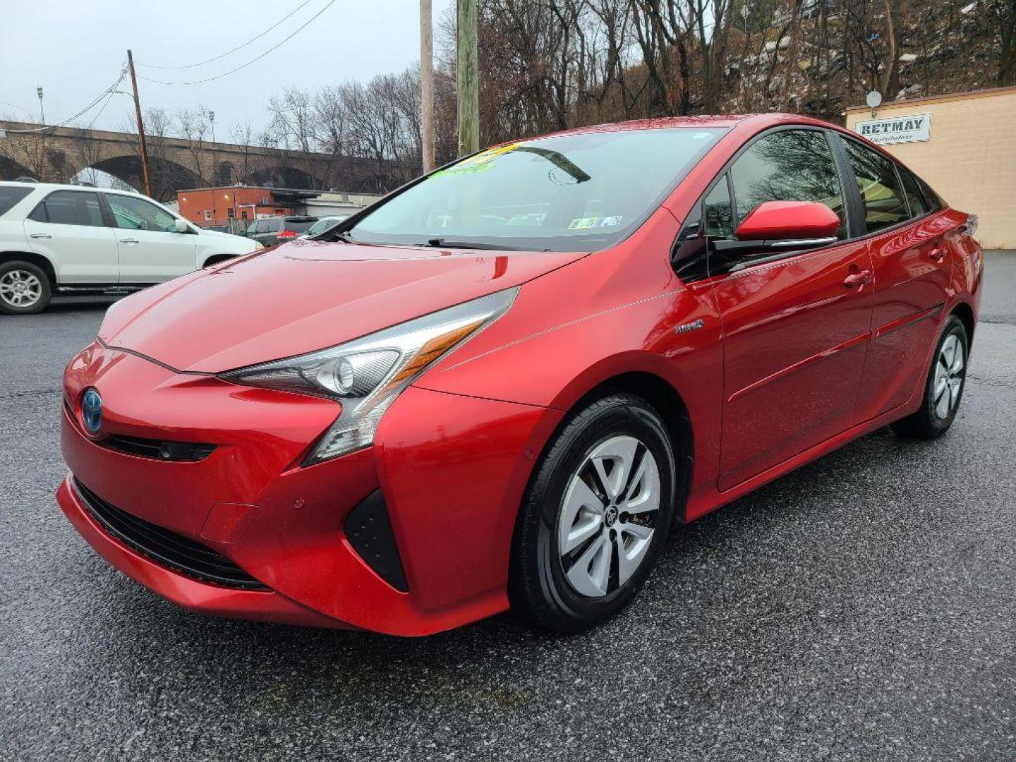 2017 RED TOYOTA PRIUS THREE HATACHBACK (JTDKARFU7H3) with an 1.8L engine, Continuously Variable transmission, located at 7981 Paxton Street, Harrisburg, PA, 17111, (717) 561-2926, 40.261490, -76.749229 - WE FINANCE!!! Good Credit/ Bad Credit/ No Credit - ALL Trade-Ins Welcomed!!! ***Guaranteed Credit Approval*** APPLY ONLINE or CALL us TODAY ;) Internet Prices and Marketplace Prices are SPECIAL discounted ***CASH DEALS*** Retail Prices are higher. Please call us to discuss your cash and finan - Photo#0