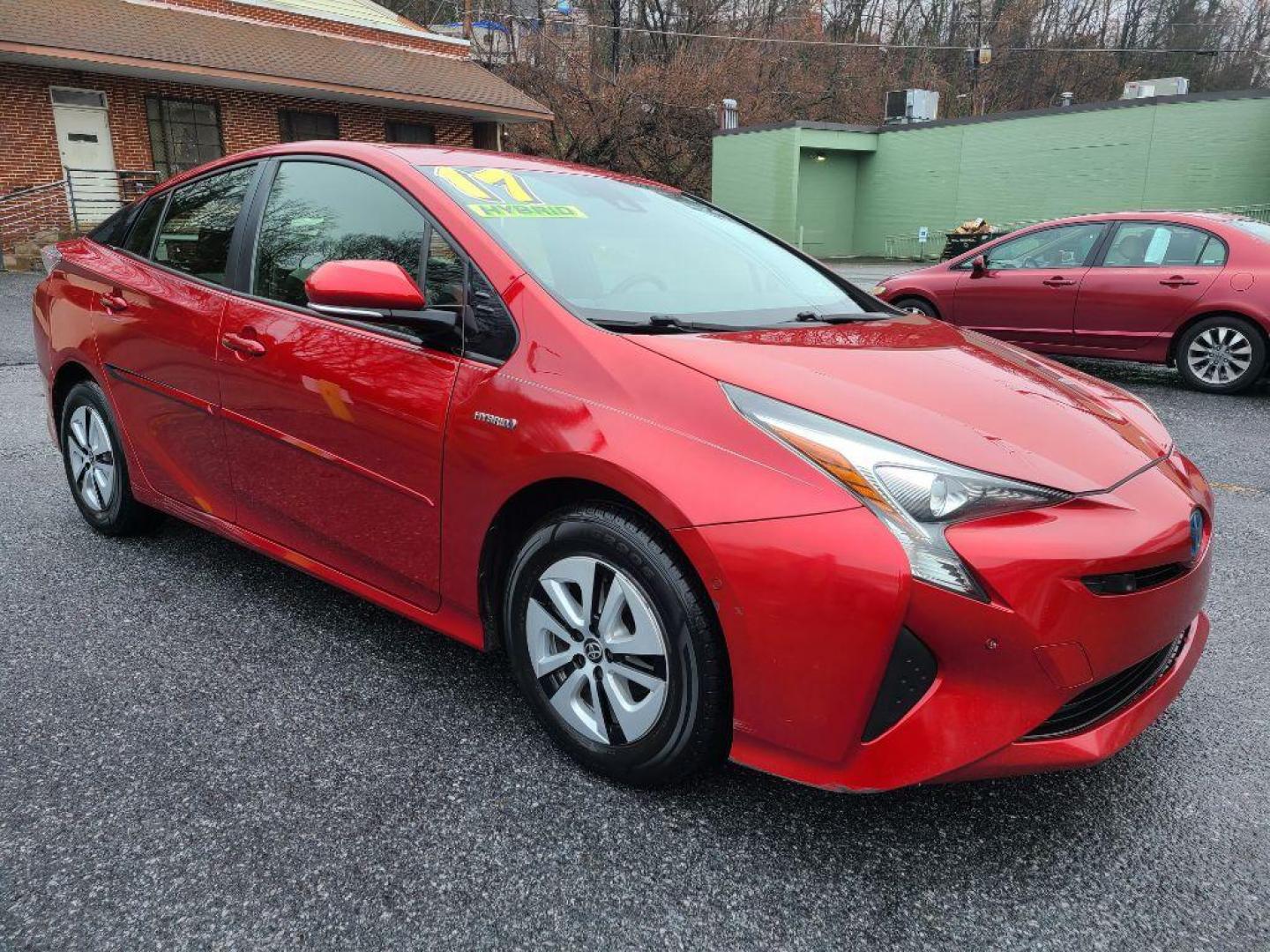 2017 RED TOYOTA PRIUS THREE HATACHBACK (JTDKARFU7H3) with an 1.8L engine, Continuously Variable transmission, located at 7981 Paxton Street, Harrisburg, PA, 17111, (717) 561-2926, 40.261490, -76.749229 - WE FINANCE!!! Good Credit/ Bad Credit/ No Credit - ALL Trade-Ins Welcomed!!! ***Guaranteed Credit Approval*** APPLY ONLINE or CALL us TODAY ;) Internet Prices and Marketplace Prices are SPECIAL discounted ***CASH DEALS*** Retail Prices are higher. Please call us to discuss your cash and finan - Photo#6