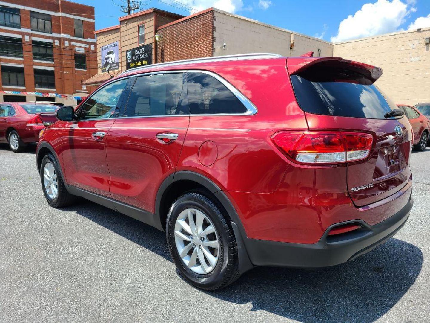 2018 RED KIA SORENTO LX (5XYPG4A3XJG) with an 2.4L engine, Automatic transmission, located at 7981 Paxton Street, Harrisburg, PA, 17111, (717) 561-2926, 40.261490, -76.749229 - WE FINANCE!!! Good Credit/ Bad Credit/ No Credit - ALL Trade-Ins Welcomed!!! ***Guaranteed Credit Approval*** APPLY ONLINE or CALL us TODAY ;) Internet Prices and Marketplace Prices are SPECIAL discounted ***CASH DEALS*** Retail Prices are higher. Please call us to discuss your cash and finan - Photo#2