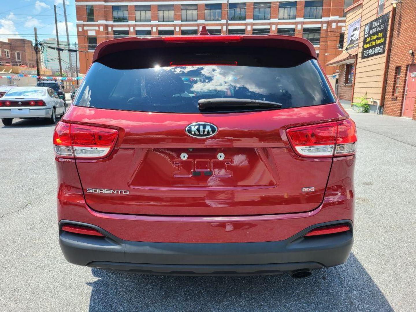 2018 RED KIA SORENTO LX (5XYPG4A3XJG) with an 2.4L engine, Automatic transmission, located at 7981 Paxton Street, Harrisburg, PA, 17111, (717) 561-2926, 40.261490, -76.749229 - WE FINANCE!!! Good Credit/ Bad Credit/ No Credit - ALL Trade-Ins Welcomed!!! ***Guaranteed Credit Approval*** APPLY ONLINE or CALL us TODAY ;) Internet Prices and Marketplace Prices are SPECIAL discounted ***CASH DEALS*** Retail Prices are higher. Please call us to discuss your cash and finan - Photo#3