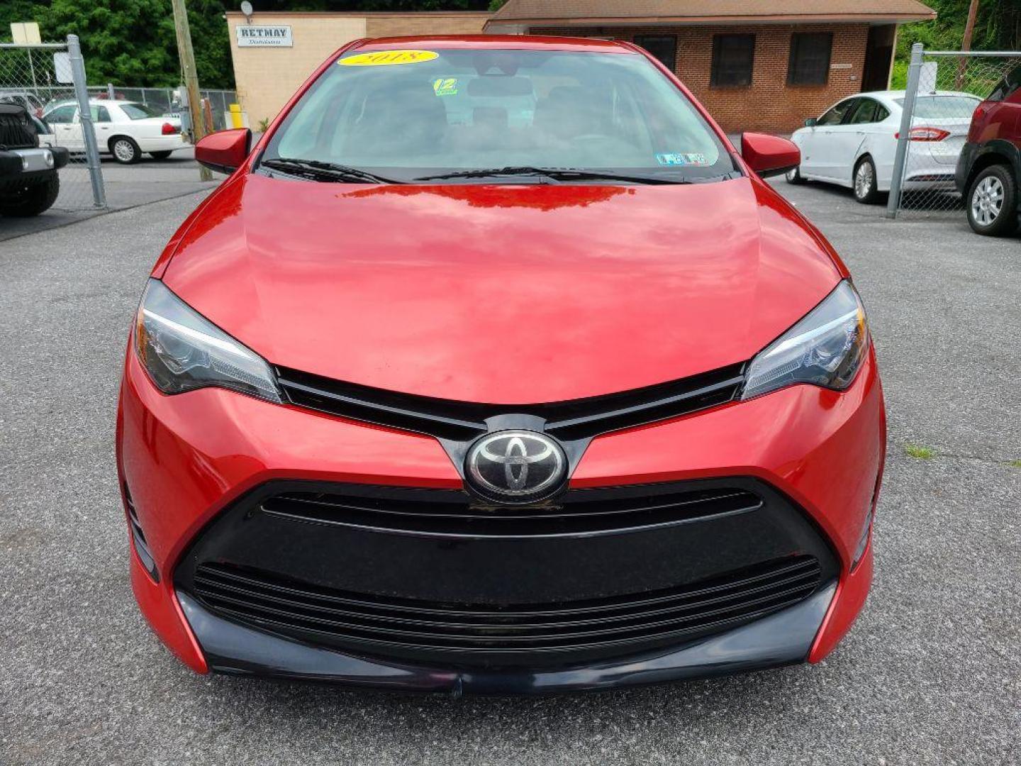 2018 RED TOYOTA COROLLA LE (2T1BURHE5JC) with an 1.8L engine, Continuously Variable transmission, located at 117 North Cameron Street, Harrisburg, PA, 17101, (717) 963-8962, 40.267021, -76.875351 - WE FINANCE!!! Good Credit/ Bad Credit/ No Credit - ALL Trade-Ins Welcomed!!! ***Guaranteed Credit Approval*** APPLY ONLINE or CALL us TODAY ;) Internet Prices and Marketplace Prices are SPECIAL discounted ***CASH DEALS*** Retail Prices are higher. Please call us to discuss your cash and finan - Photo#7