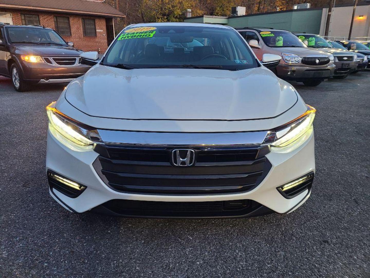 2019 WHITE HONDA INSIGHT TOURING (19XZE4F91KE) with an 1.5L engine, Automatic transmission, located at 7981 Paxton Street, Harrisburg, PA, 17111, (717) 561-2926, 40.261490, -76.749229 - Photo#7